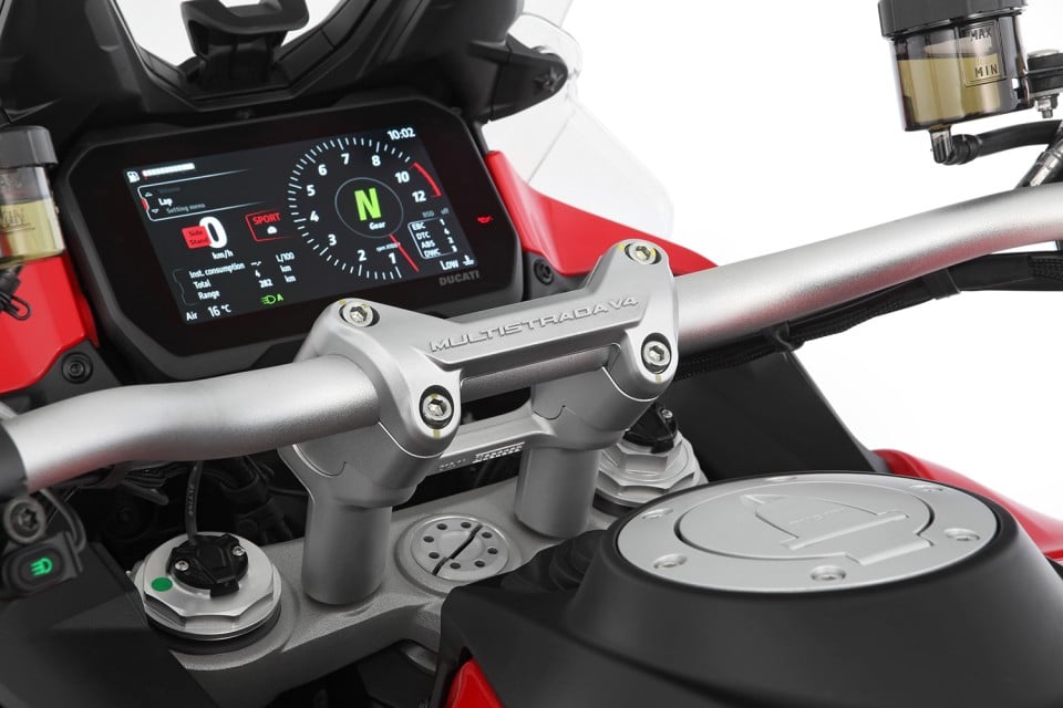 Moto - News: Wunderlich Ergo ed Ergo+: il rialzo manubrio per Ducati Multistrada V4