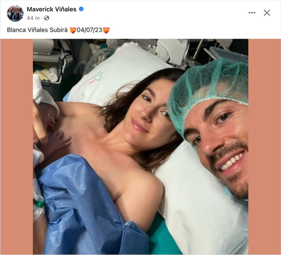 MotoGP: Maverick Vinales è di nuovo papà: è nata Blanca MotoGP: Maverick Vinales è di nuovo papà: è nata Blanca