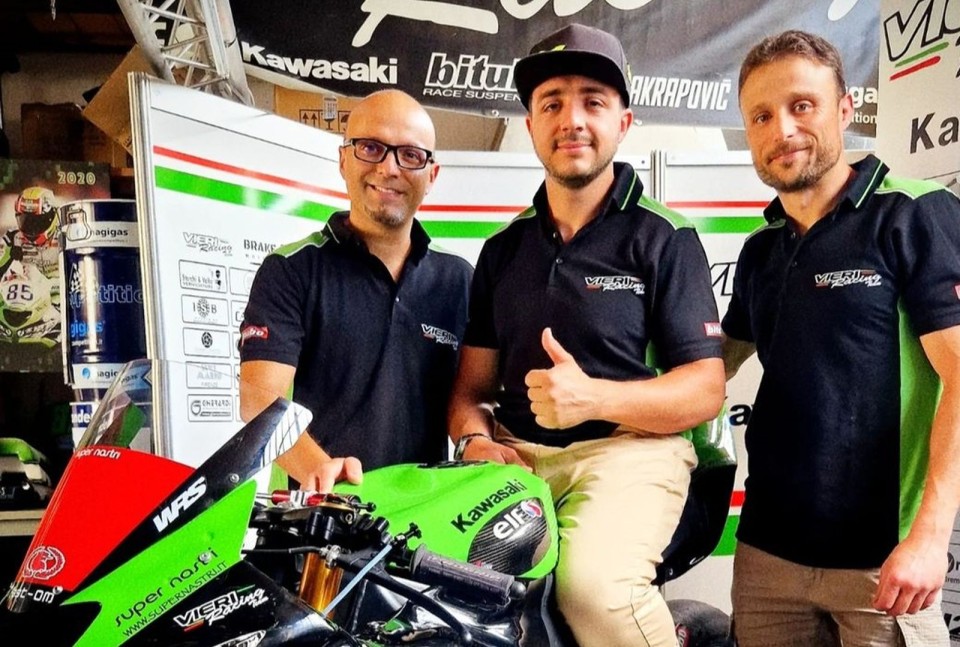 SBK: Andrea Bolognesi riparte da Vieri Racing nel National Trophy