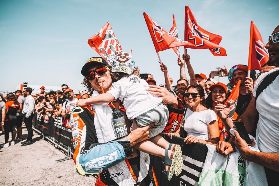 SBK: Axel Bassani: un pilota tra la gente… duro, vero e veloce