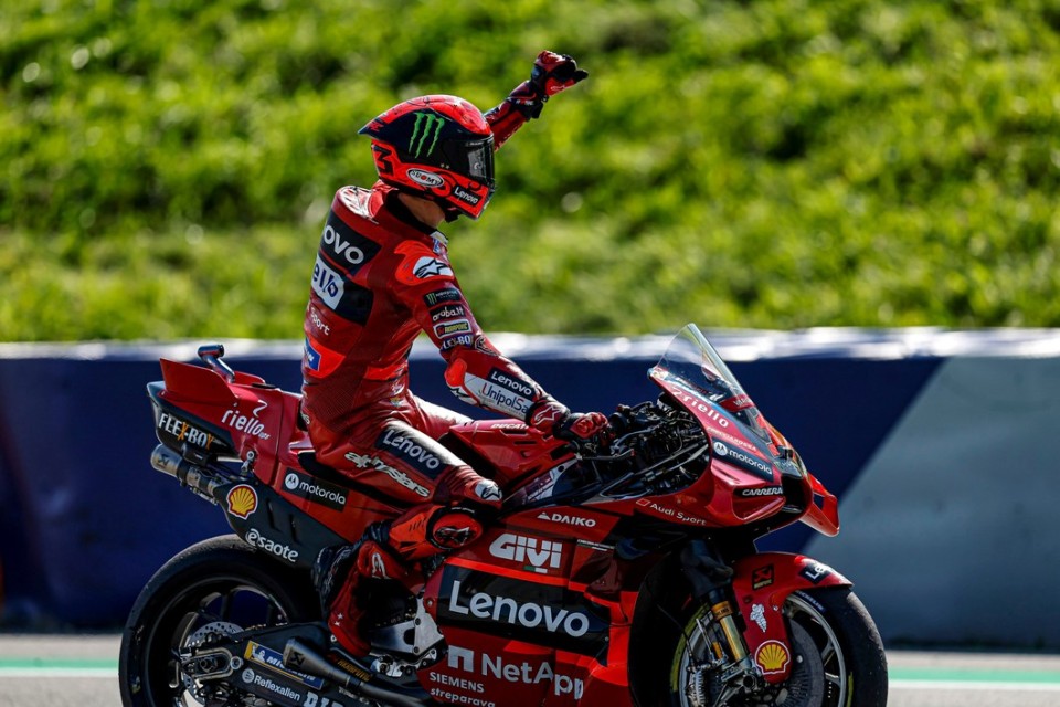 MotoGP: Capolavoro di Bagnaia al Red Bull Ring: vince davanti a Binder e Bezzecchi