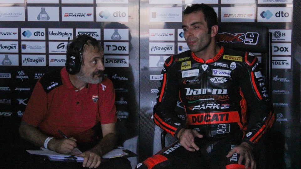 SBK: Petrucci smiles: “This is the first test where I was really fast”