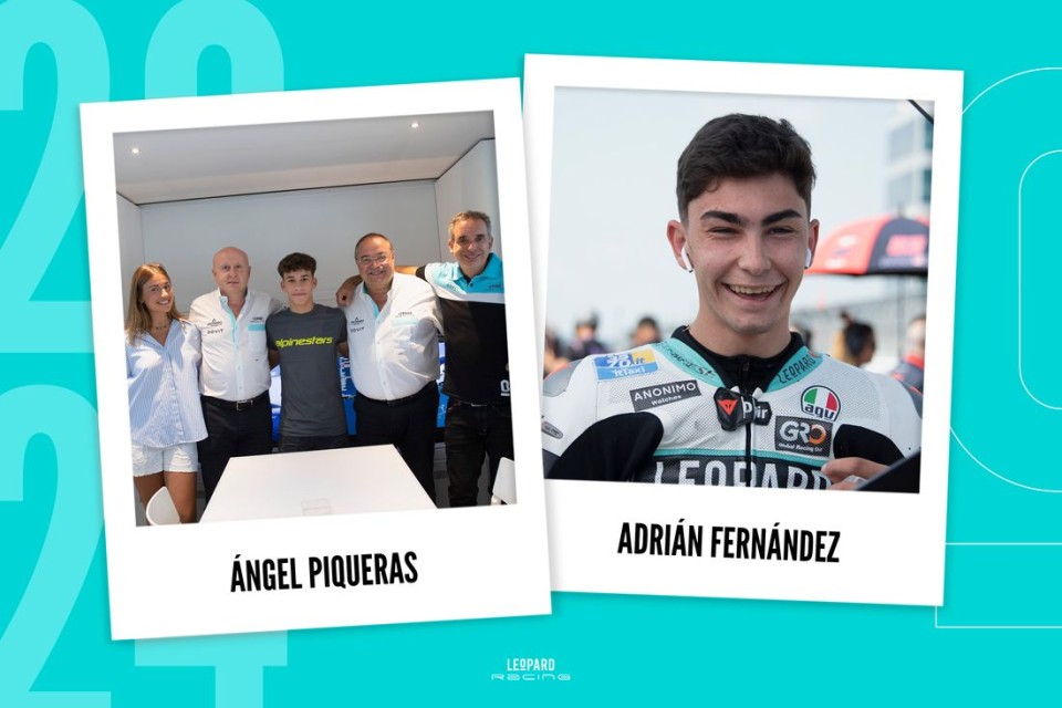 Moto3: Leopard cambia tutto per il 2024: arrivano Piqueras e Fernandez