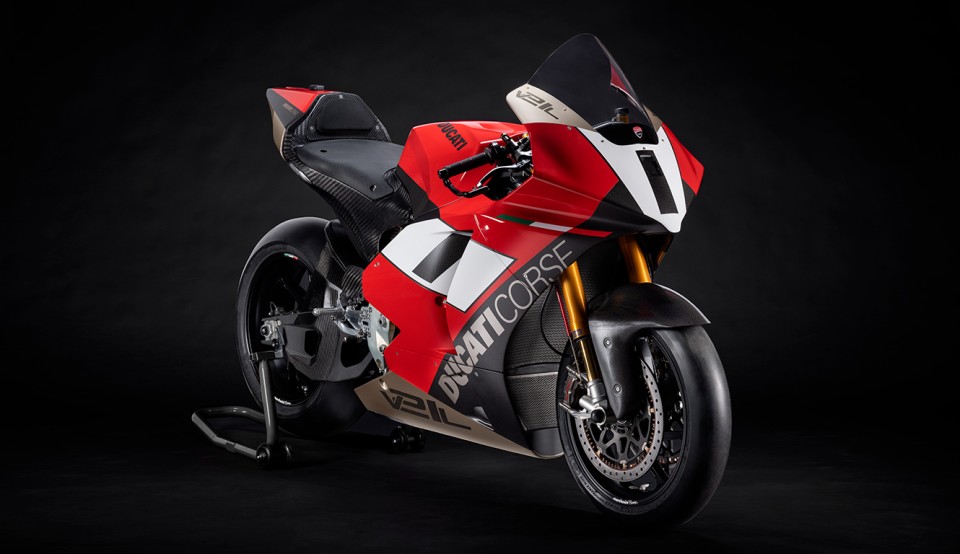 MotoE: A special livery inspired by the brand's sporting history for the Ducati MotoE