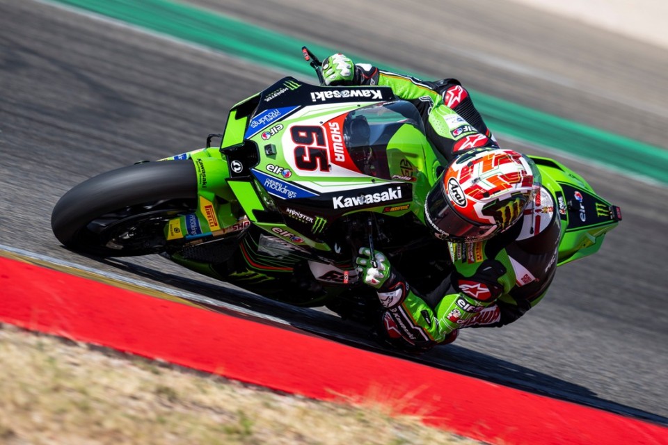SBK: Rea detta il passo su Lecuona nella FP1 di Aragon: 3° Petrucci, 8° Bautista
