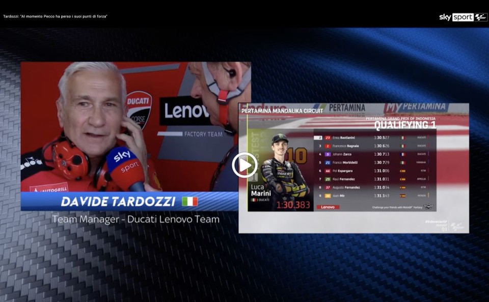 MotoGP: VIDEO - Tardozzi: 