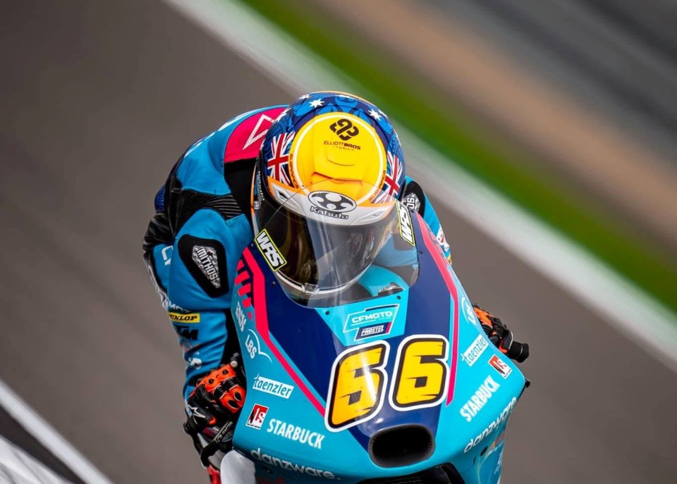 Moto3: Kelso si prende la FP3 a Valencia, in Q2 Farioli e Nepa