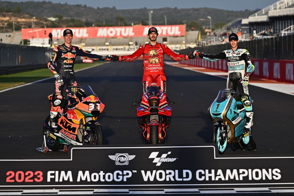 MotoGP: Ecco le Entry list provvisorie per i mondiali 2024 MotoGP, Moto2 e Moto3