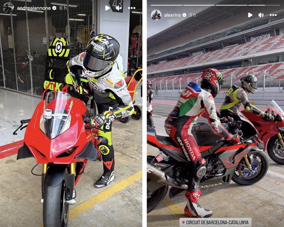 MotoGP: Iannone e Rins: di nuovo in pista insieme a Barcellona