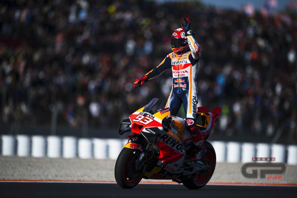 MotoGP: Marquez: “The last podium with Honda? Impossible not to shed a few tears.