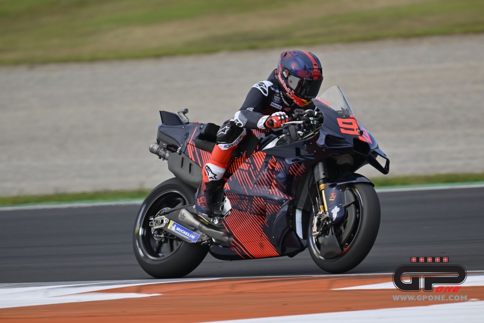 MotoGP: Le prime immagini del test di Valencia con il debutto di Marquez in Ducati