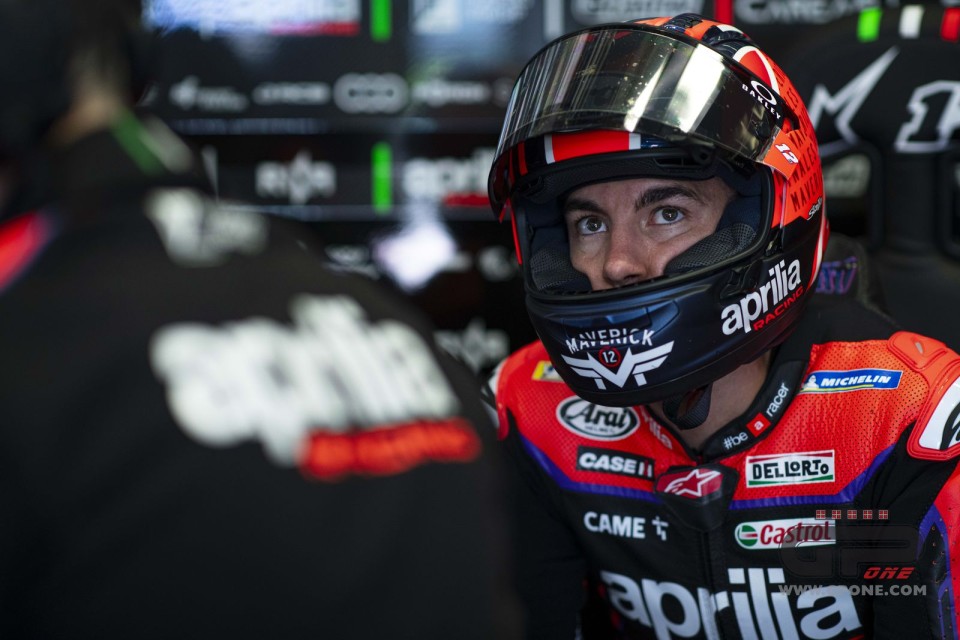 MotoGP: Vinales: “I problemi in partenza? In Aprilia stanno lavorando su tante cose”
