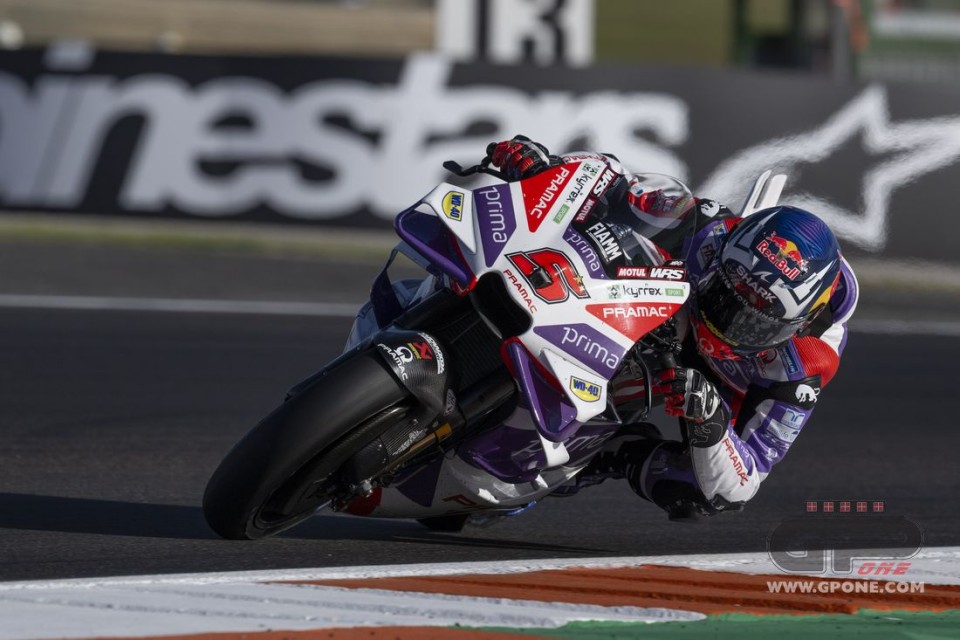 MotoGP: Valencia: Pramac si prende il Warm Up con Zarco, 3° Martin e 12° Bagnaia