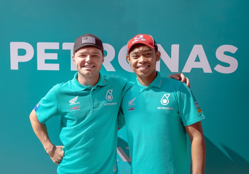 SBK:  Mackenzie and Norrodin with Petronas Mie Racing Honda in 2024