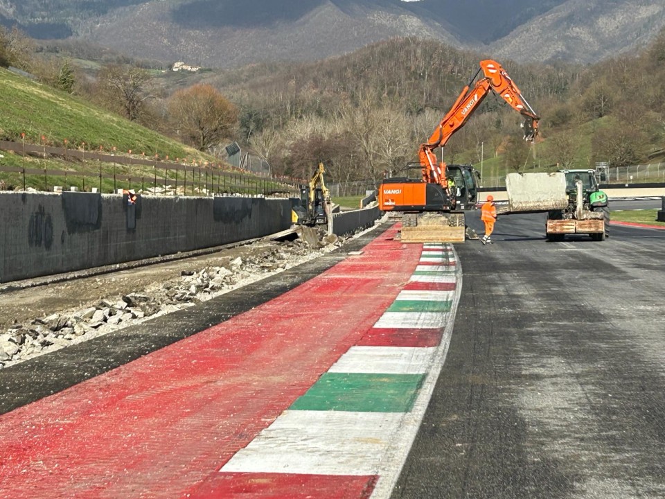 MotoGP: Il Mugello amplia la via di fuga sul suo rettilineo da 366,1 km/h