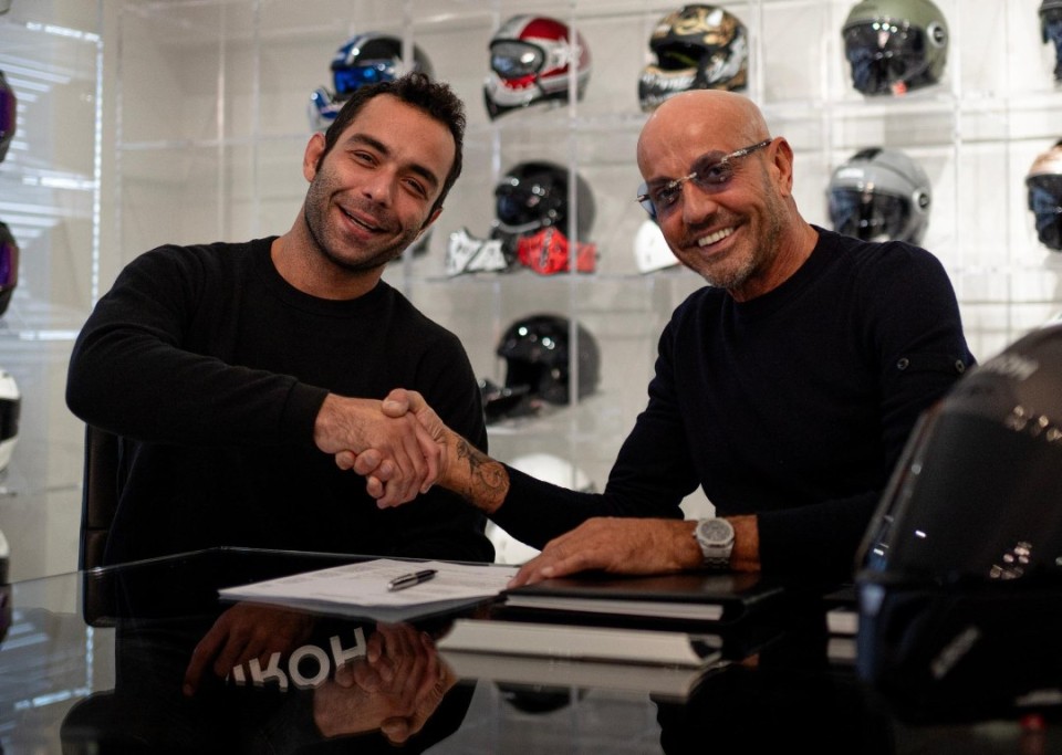 SBK: Danilo Petrucci con Airoh nel mondiale Superbike 2024