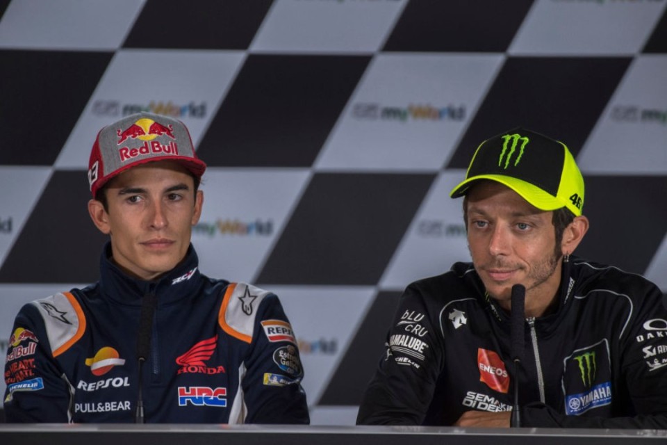 SBK: Rossi e Marquez irrompono nei test Superbike a Portimao
