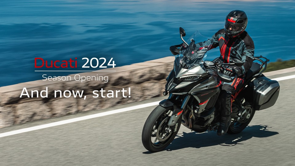 Moto - News: Season Opening: la migliore occasione per scoprire la gamma Ducati 2024