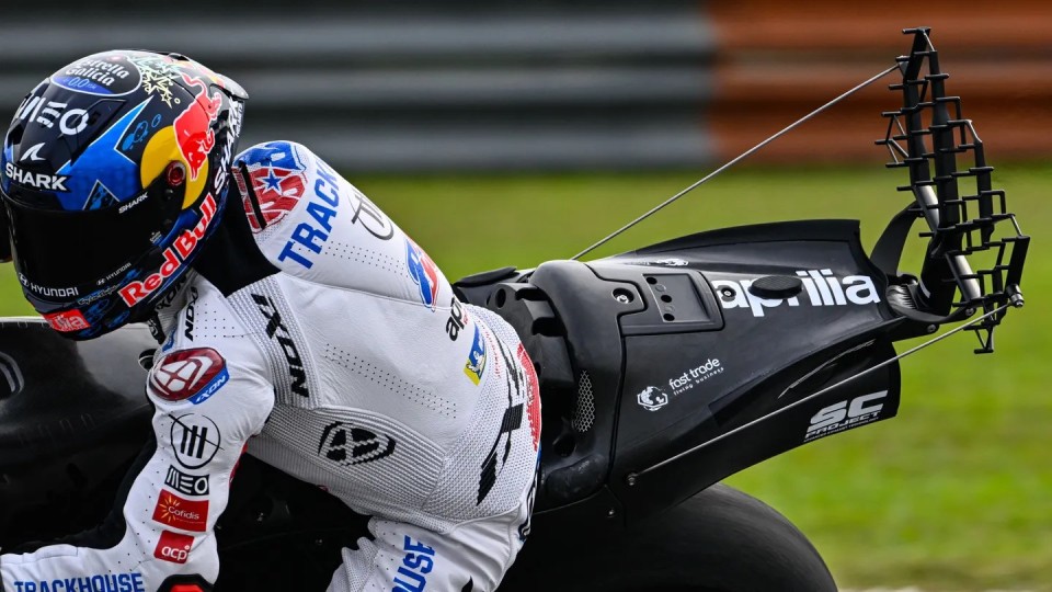 MotoGP: Oliveira: “L'aero-rake? È come avere una racchetta da tennis sulla coda”