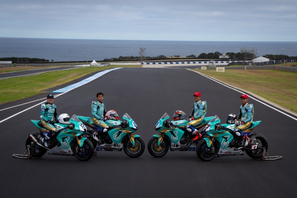 SBK: Phillip Island: ecco le CBR del team MIE Racing Honda per la Superbike 2024
