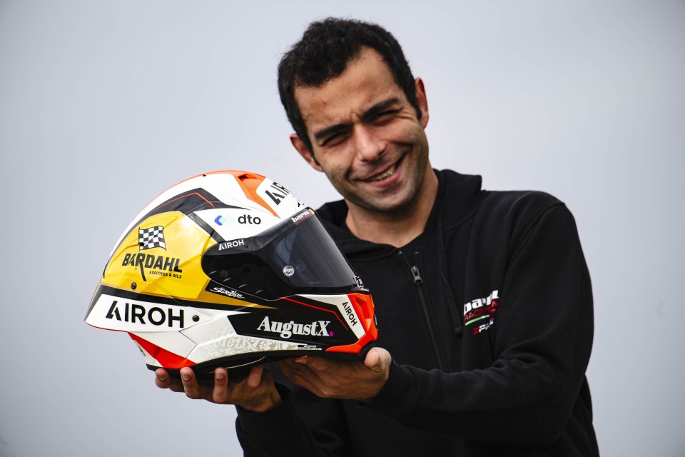 SBK: Airoh GP 800 FIM Racing #1 è il nuovo casco di Danilo Petrucci 