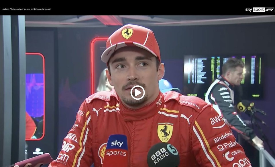 Auto - News: VIDEO - Leclerc: “Driving like this today was horrible, I’m disappointed”