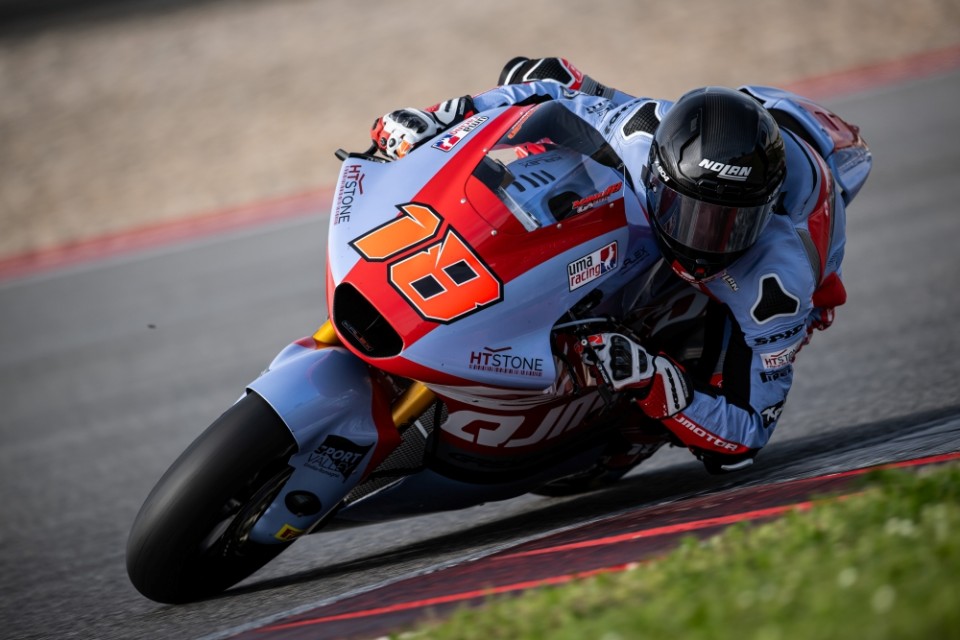 Moto2: Portimao: Manuel Gonzalez è il più veloce della due giorni di test privati
