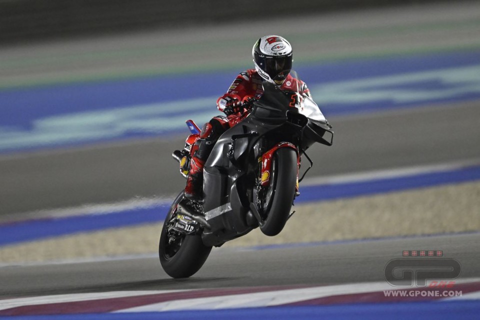 MotoGP: Test Qatar - Doppietta Ducati con Bagnaia e Bastianini, 3° Espargarò, 4° Marquez