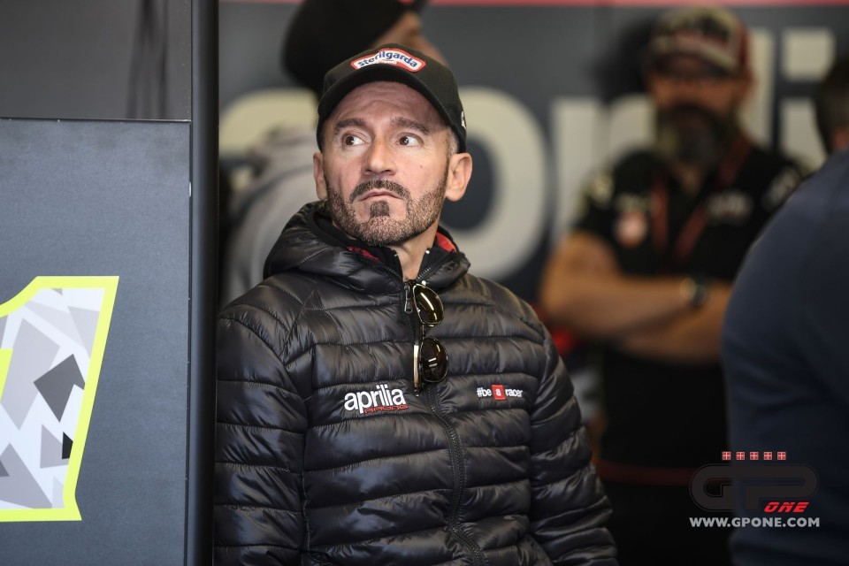 Max Biaggi Aprilia tester: today he would say no...