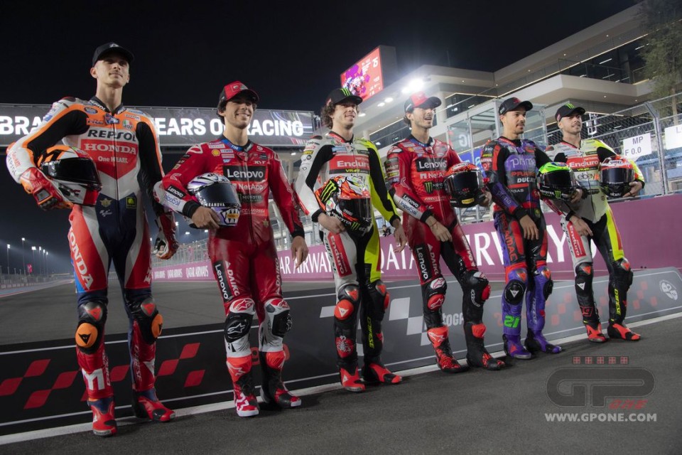 MotoGP: LA FOTO - Italiani a un passo dal record: le 6 stelle azzurre in Qatar