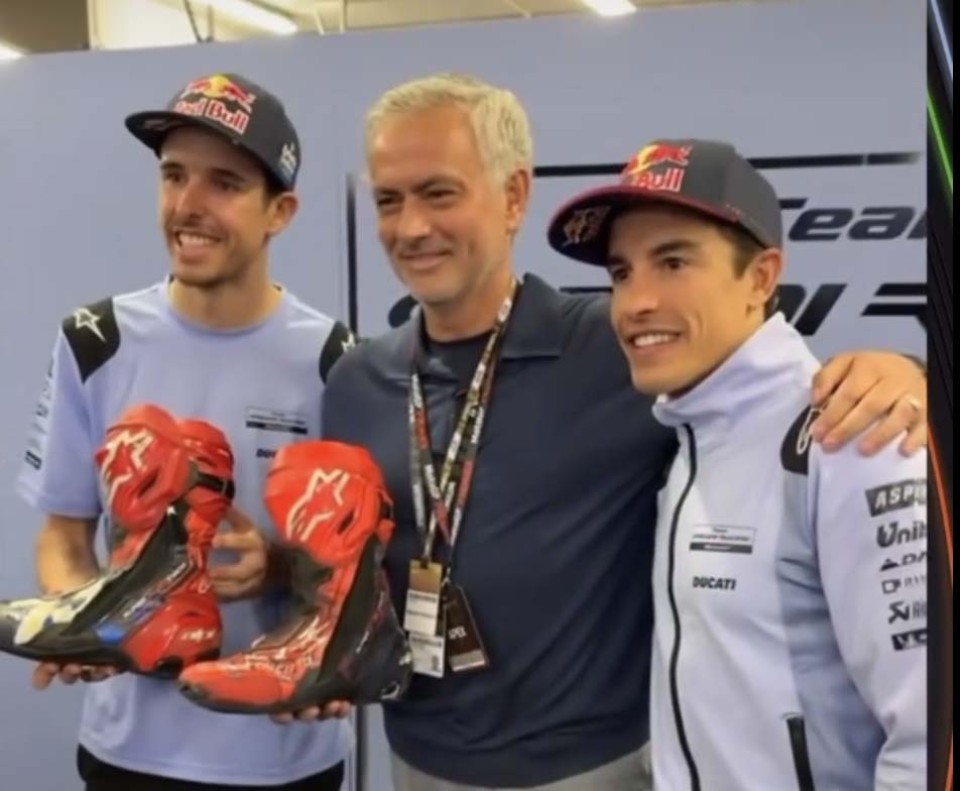 MotoGP: Mourinho e i fratelli Marquez a Portimao: fra 'Special One' ci si intende