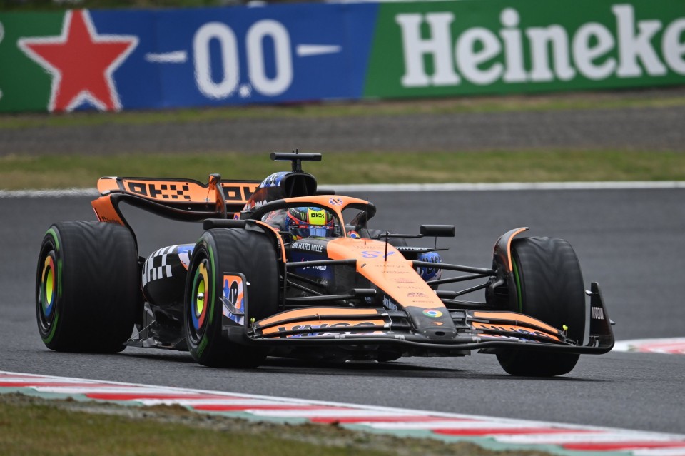 Auto - News: A Suzuka piove e la McLaren prende il comando con Piastri