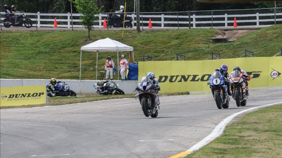 MotoAmerica:  Beaubier takes Gagne and Fong In Road Atlanta Superbike thriller