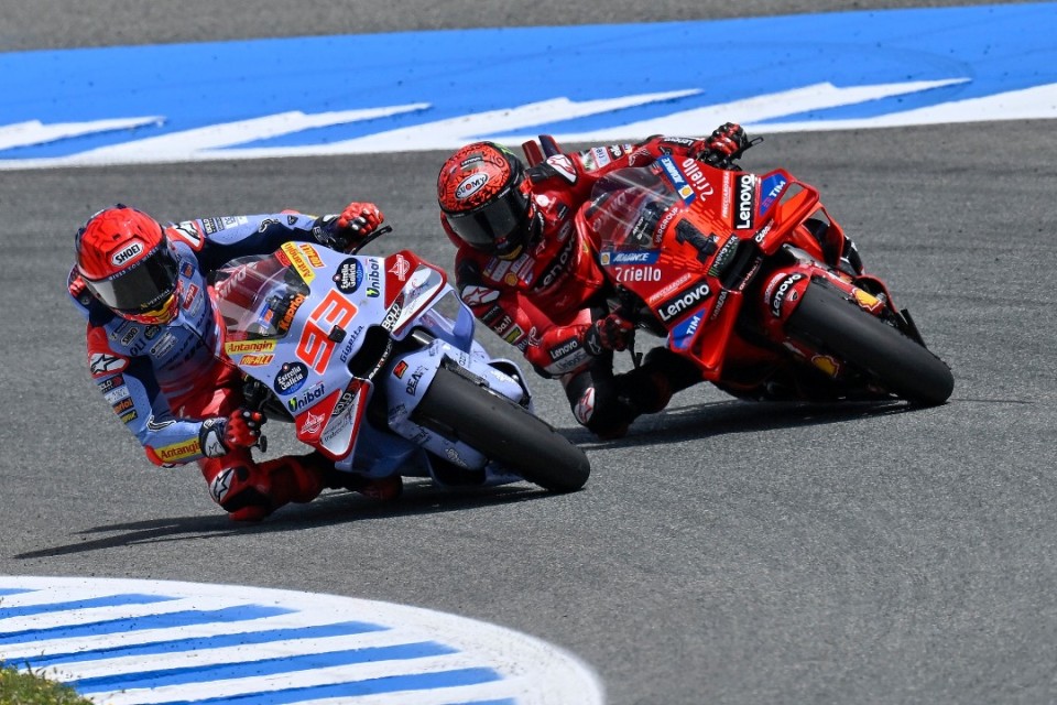 MotoGP: Jerez: il duello Bagnaia-Marquez, come e perché Pecco ha vinto contro Marc