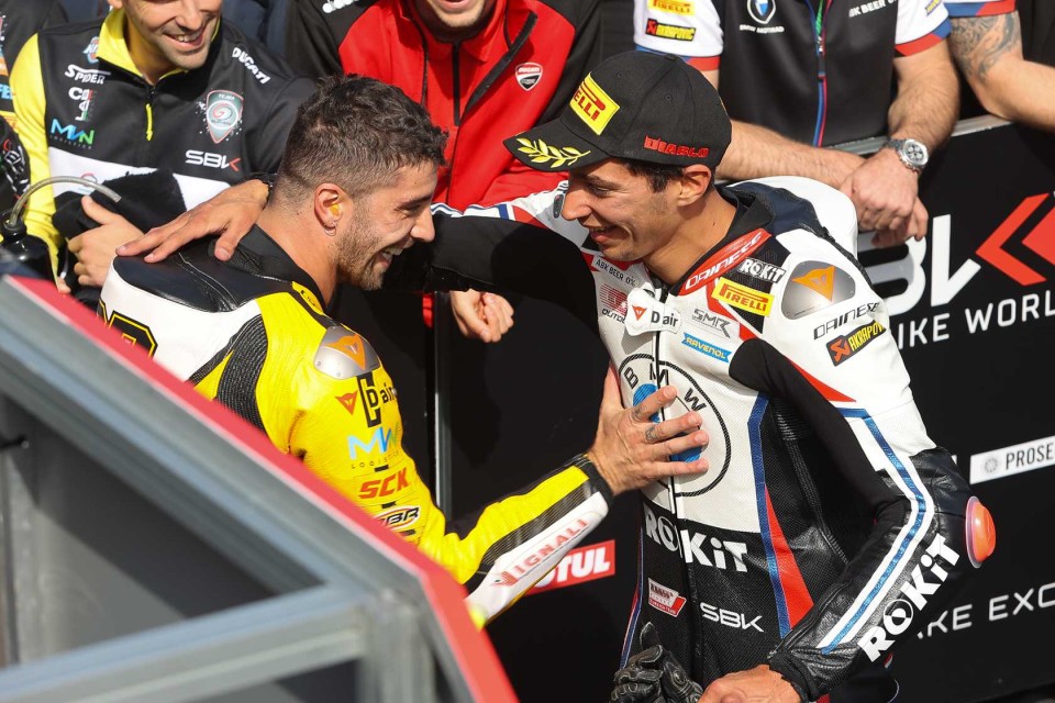 SBK: Iannone: il fascino di un test con la Ducati MotoGP e la BMW in agguato