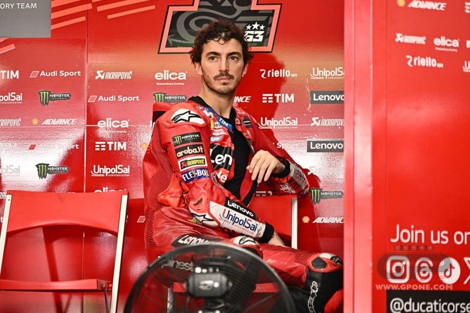 MotoGP: Bagnaia: “There’s a lot of grip, it’s difficult to understand what works and what doesn’t”