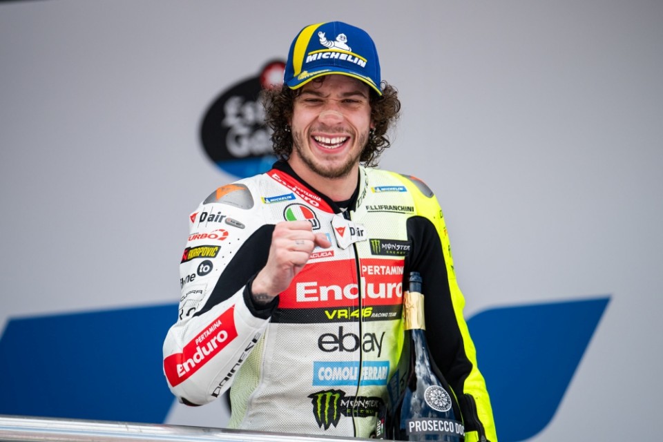 MotoGP: Bezzecchi: “A Le Mans vado forte, qui ho vinto una delle mie gare più belle”