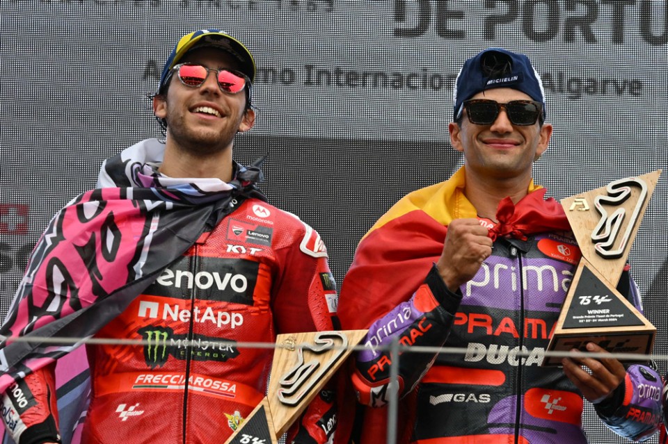 MotoGP: Bastianini e Martin nella 'lista d'attesa' di Aprilia per il 2025