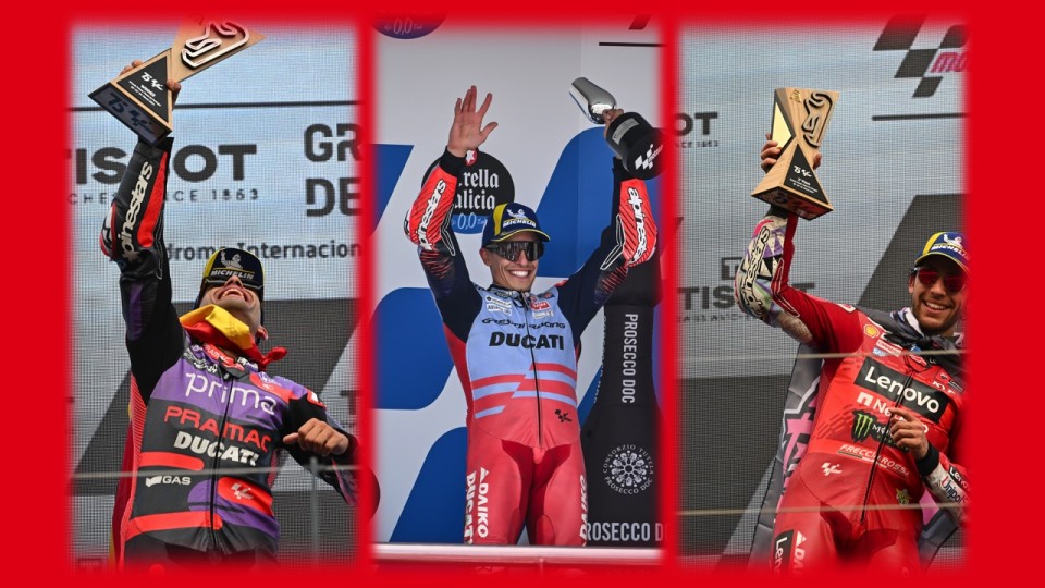 MotoGP: Una poltrona per 3: i pro e i contro di Bastianini, Marquez e Martin
