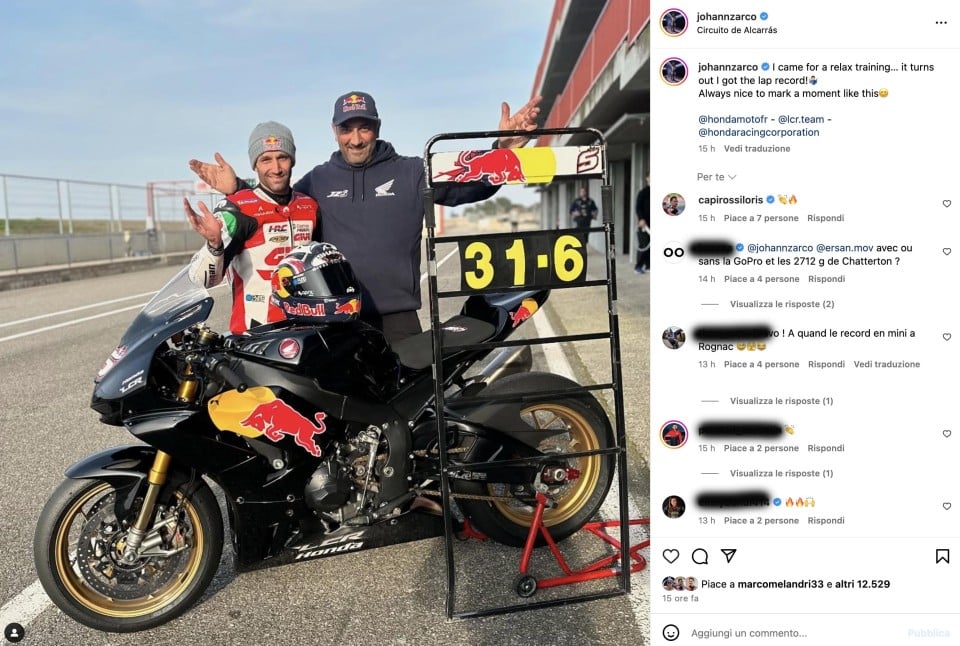 MotoGP: Zarco si rilassa in allenamento...e fa il record del circuito di Alcarràs! MotoGP: Zarco si rilassa in allenamento...e fa il record del circuito di Alcarràs!