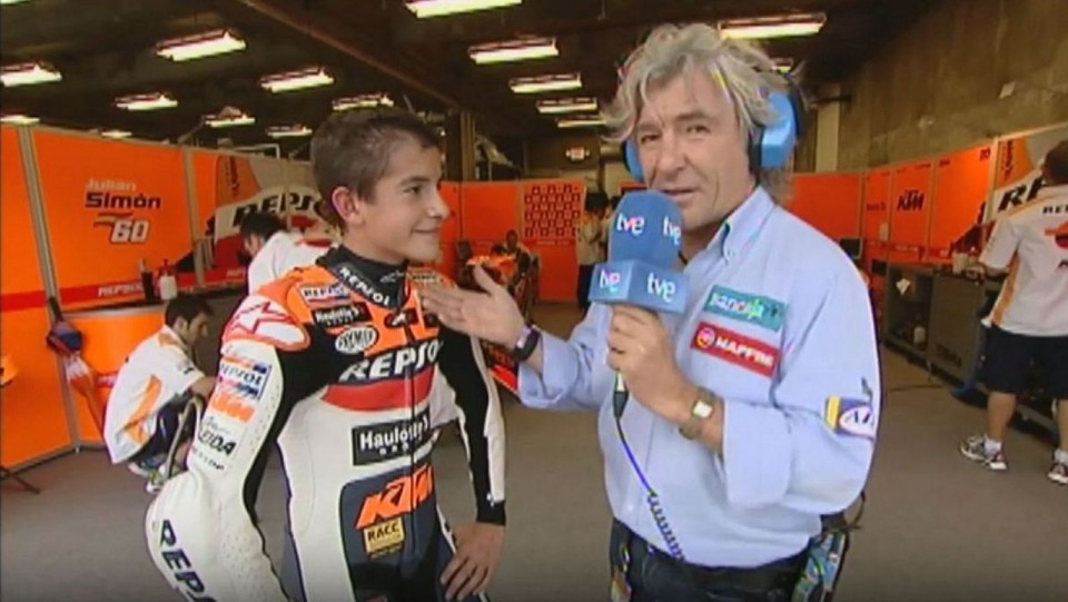 MotoGP: Immagini dal passato: quando Angel Nieto intervistava un esordiente Marc Marquez