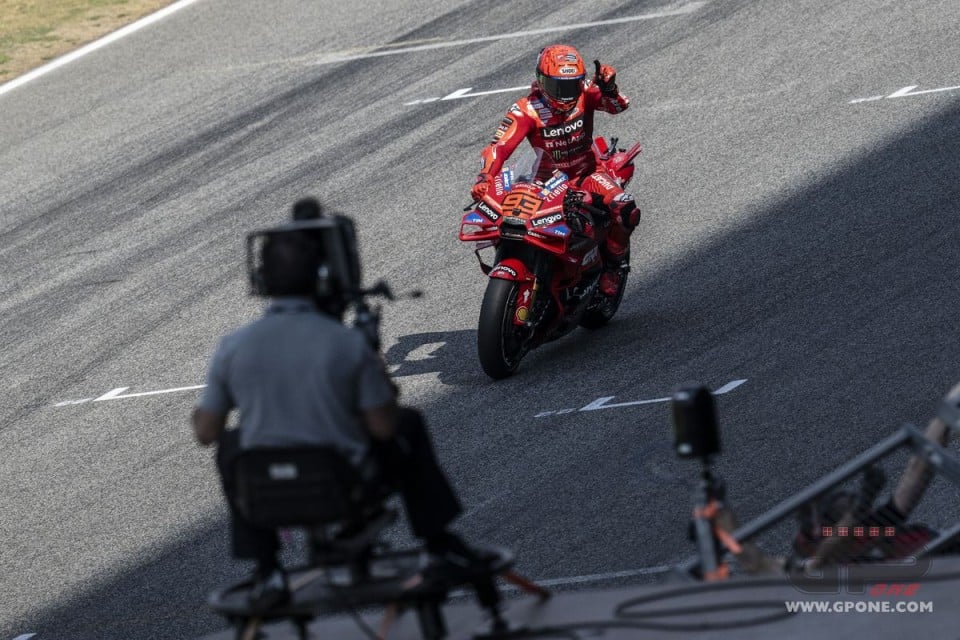 MotoGP: Marc Marquez è ingiocabile a Buriram: 2° Alex, 3° Bagnaia su Morbidelli
