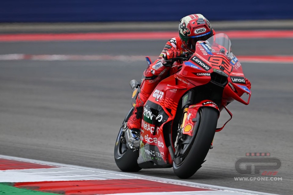 MotoGP: Tris di Marquez: Marc in pole ad Austin davanti a Di Giannantonio e ad Alex