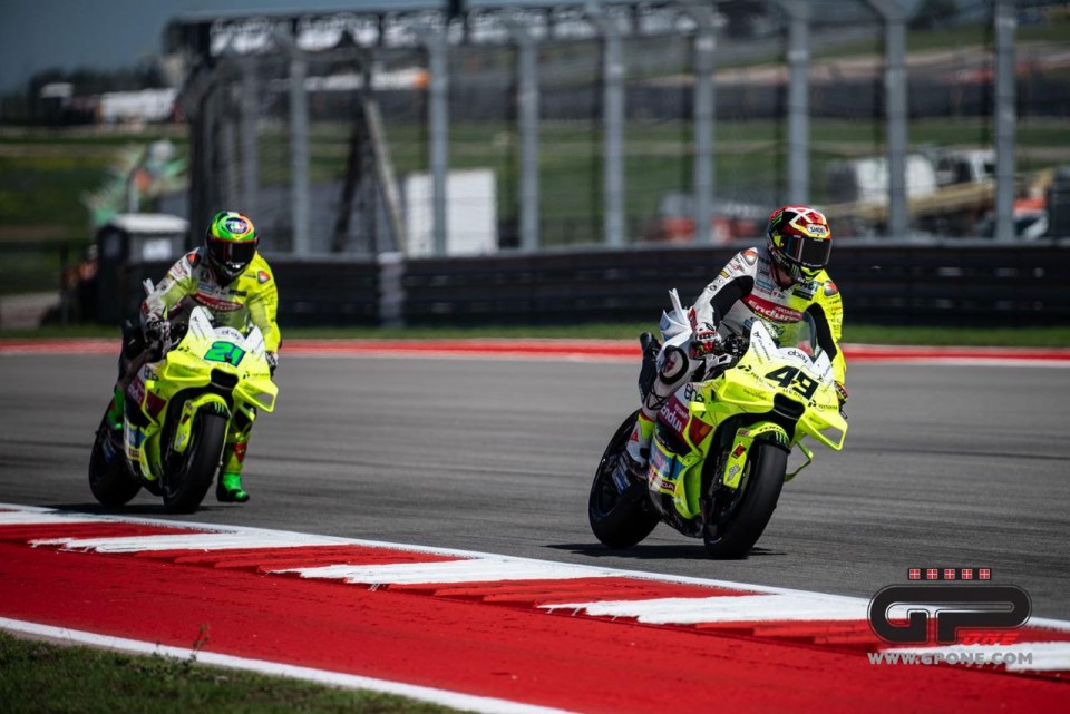 MotoGP: Di Giannantonio: “Dà gusto aver fatto sudare la pole position a Marc Marquez”