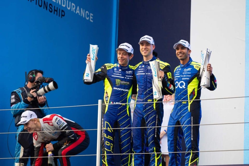 Auto - News: WEC, 6 Ore di Imola, Valentino Rossi chiude 2° nella categoria LMGT3
