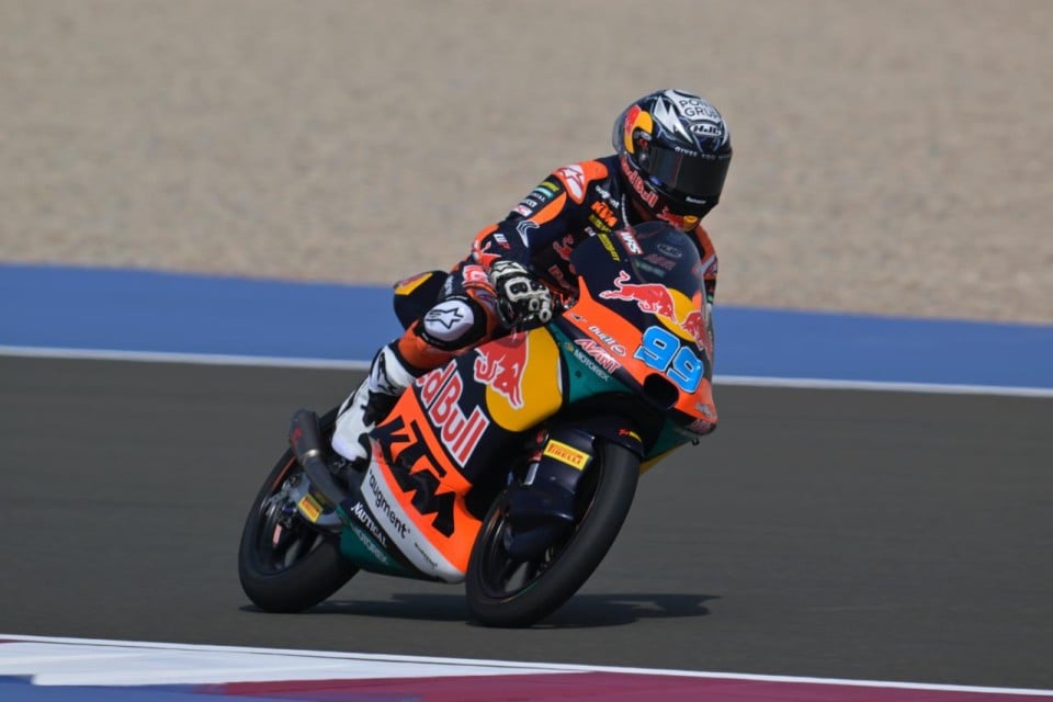 Moto3: Rueda vola nelle FP1 di Jerez, doppietta KTM con Carpe 2° , Fernandez 3°
