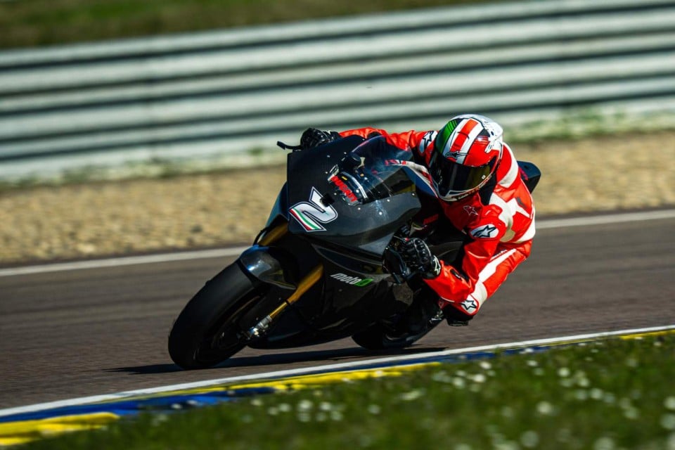 MotoE: Ducati V21L, ready to hit the track with lots of upgrades