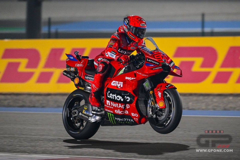 MotoGP: Marc Marquez firma la 4a pole a Lusail: Alex 2°, Quartararo 3°. Cade Bagnaia