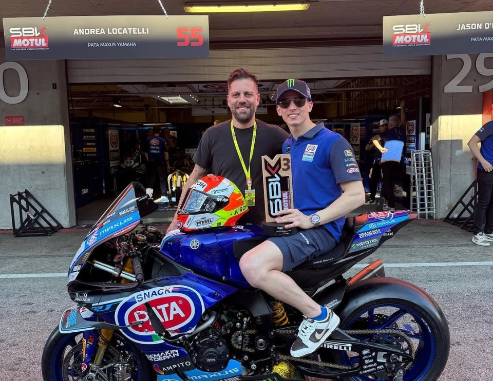 SBK: Locatelli, Danesi manager speaks: 
