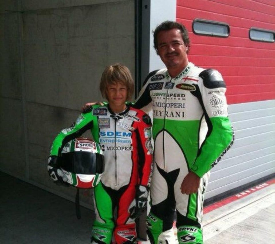 SBK: Di padre in figlio: Davide racconta chi è Nicolò Bulega